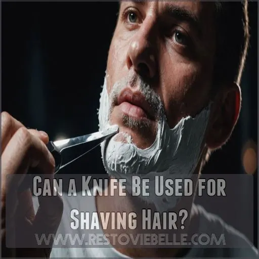 Can a Knife Be Used for Shaving Hair