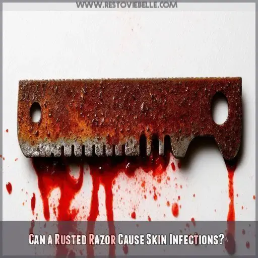 Can a Rusted Razor Cause Skin Infections