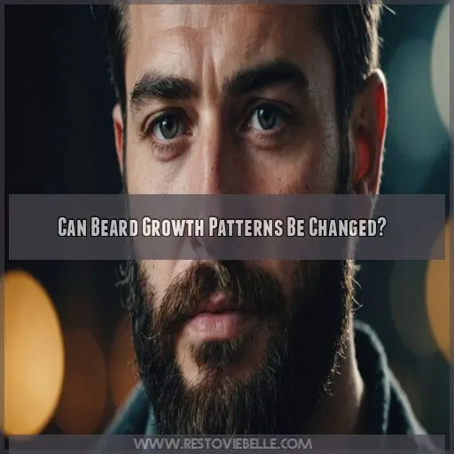 Can Beard Growth Patterns Be Changed