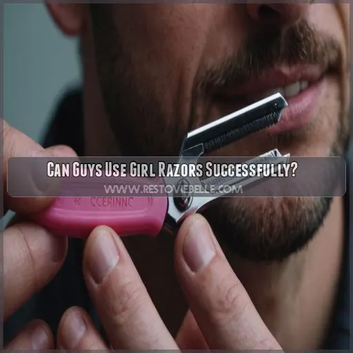 Can Guys Use Girl Razors Successfully