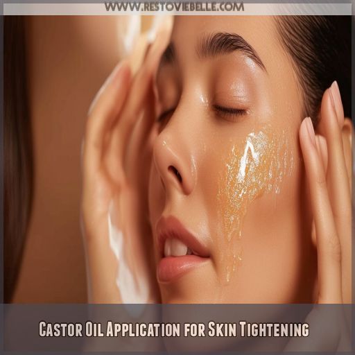 Castor Oil Application for Skin Tightening