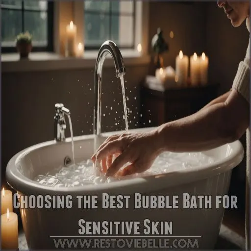 Choosing the Best Bubble Bath for Sensitive Skin