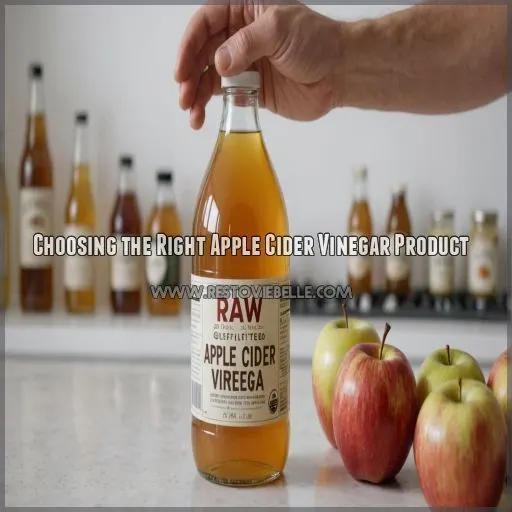 Choosing the Right Apple Cider Vinegar Product