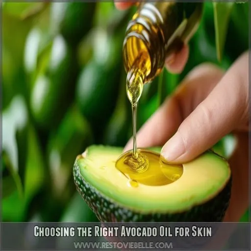 Choosing the Right Avocado Oil for Skin