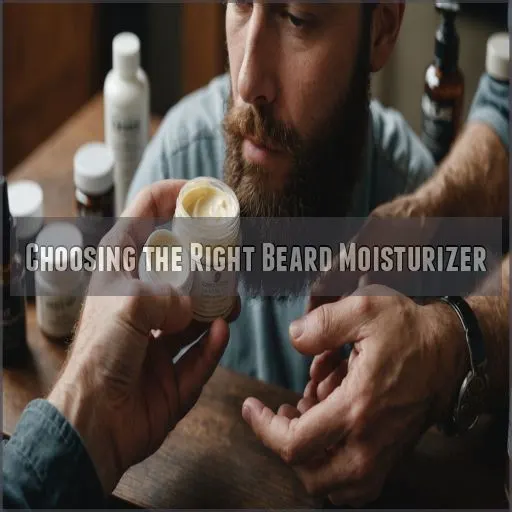 Choosing the Right Beard Moisturizer