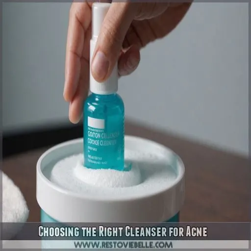 Choosing the Right Cleanser for Acne