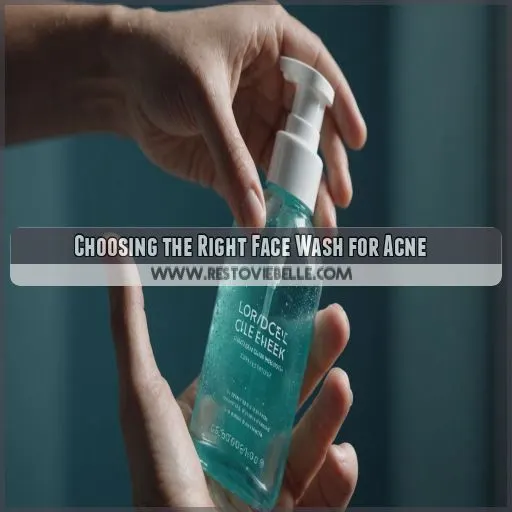 Choosing the Right Face Wash for Acne