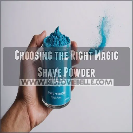 Choosing the Right Magic Shave Powder