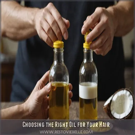 Choosing the Right Oil for Your Hair