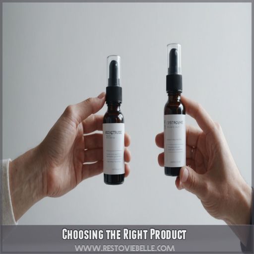 Choosing the Right Product