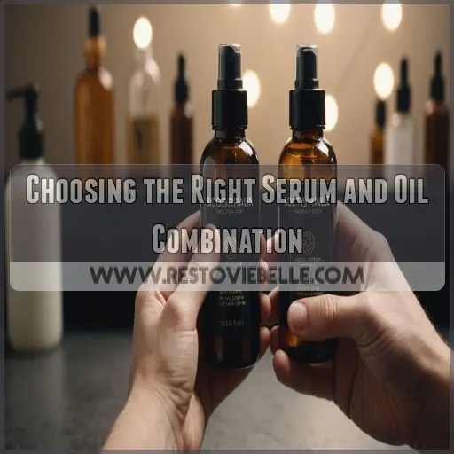 Choosing the Right Serum and Oil Combination