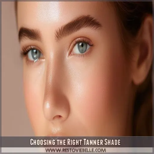 Choosing the Right Tanner Shade