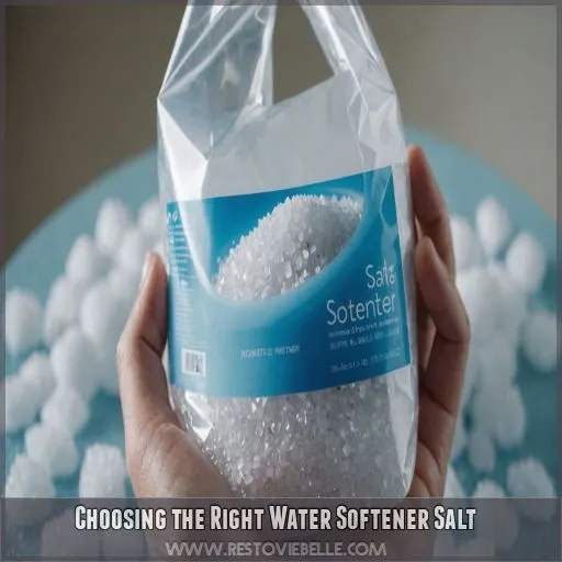 Choosing the Right Water Softener Salt