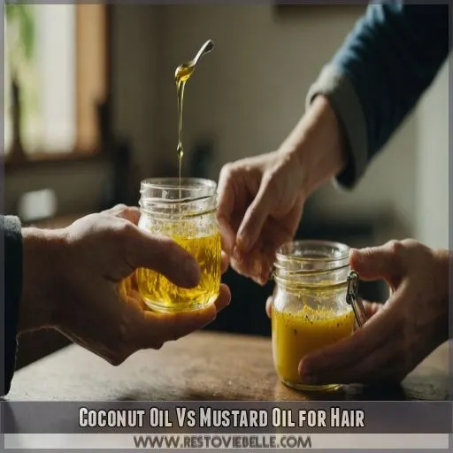 Coconut Oil Vs Mustard Oil for Hair