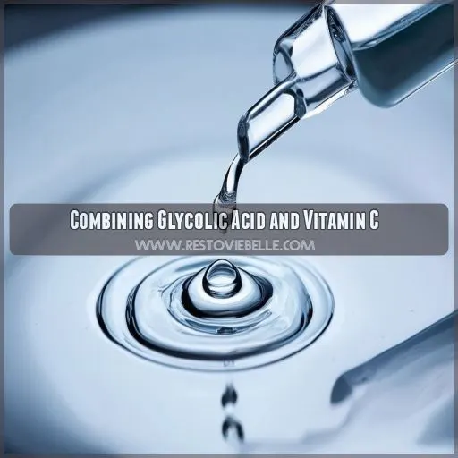 Combining Glycolic Acid and Vitamin C