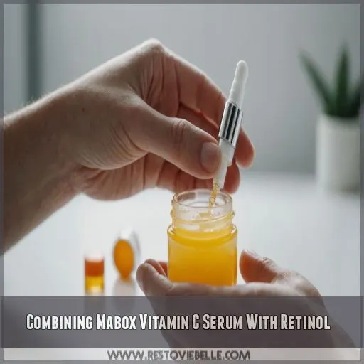 Combining Mabox Vitamin C Serum With Retinol