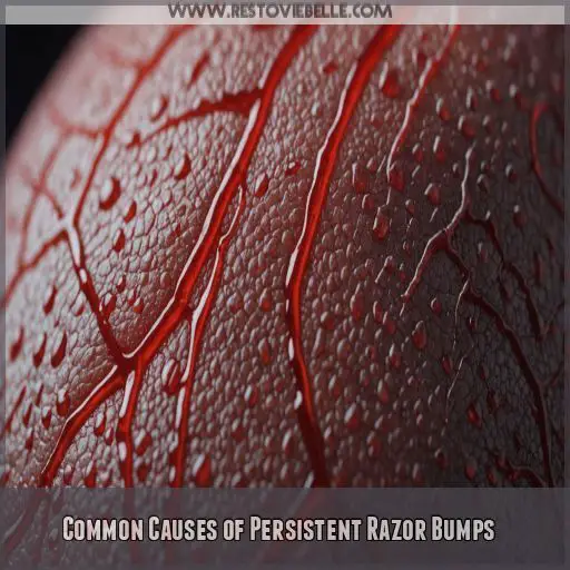 Common Causes of Persistent Razor Bumps