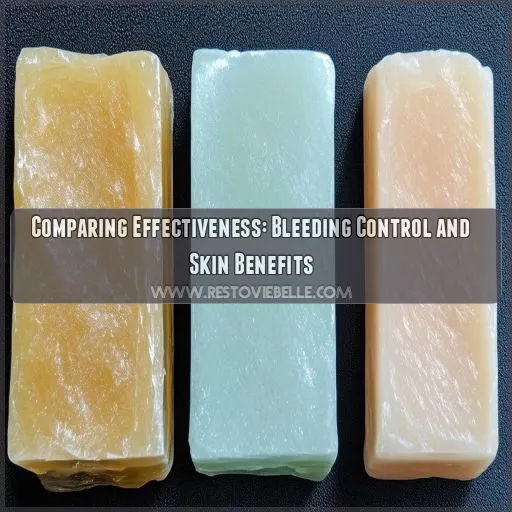 Comparing Effectiveness: Bleeding Control and Skin Benefits