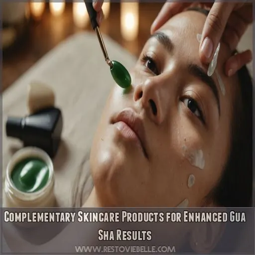 Complementary Skincare Products for Enhanced Gua Sha Results