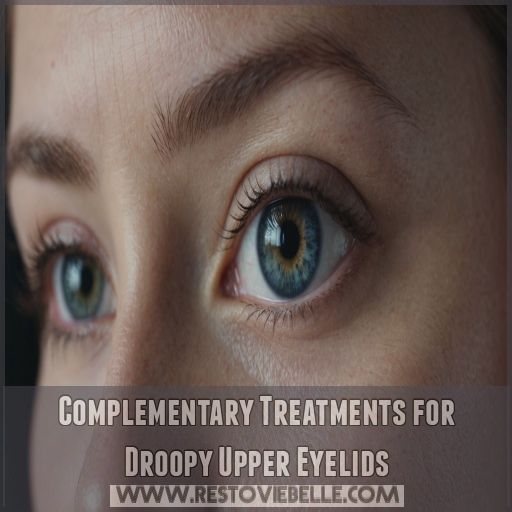 Complementary Treatments for Droopy Upper Eyelids