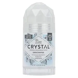 CRYSTAL Deodorant Stick, Unscented, 4.25