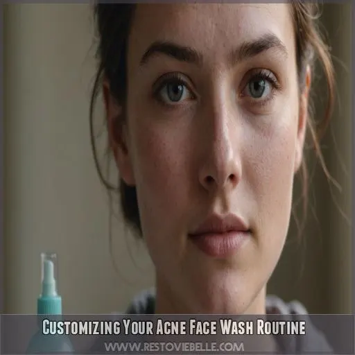 Customizing Your Acne Face Wash Routine