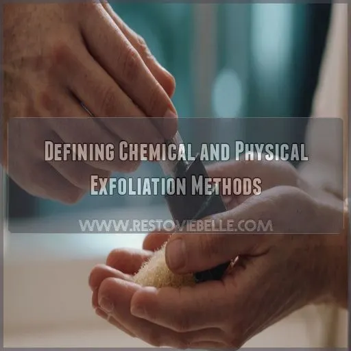 Defining Chemical and Physical Exfoliation Methods