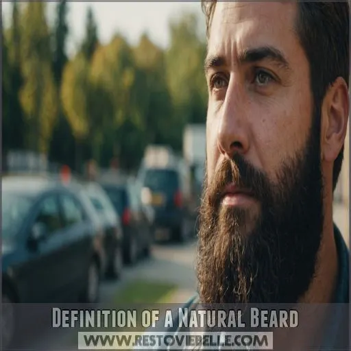 Definition of a Natural Beard