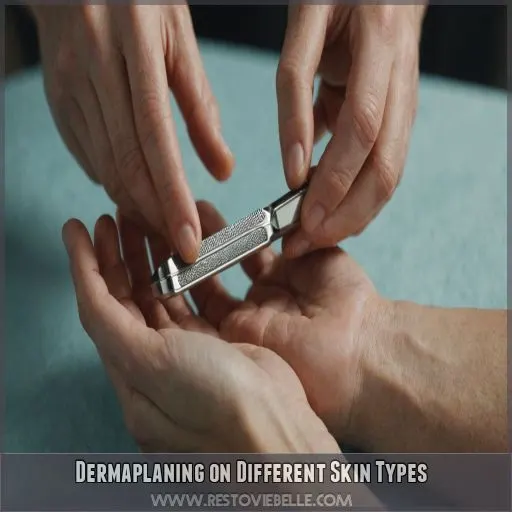 Dermaplaning on Different Skin Types