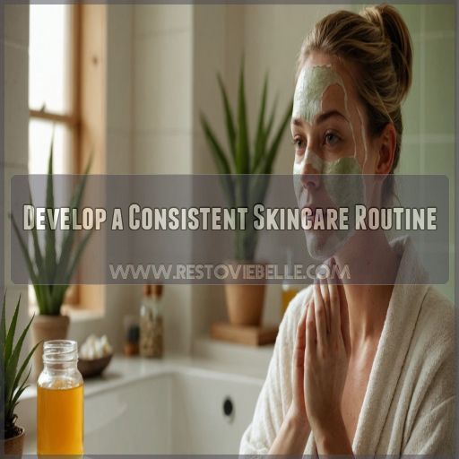 Develop a Consistent Skincare Routine