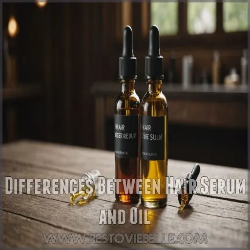 Differences Between Hair Serum and Oil