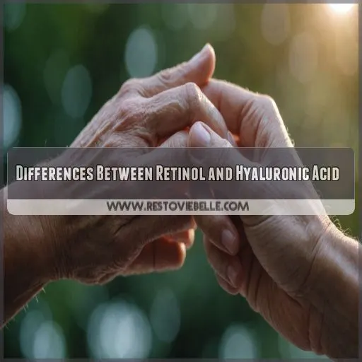 Differences Between Retinol and Hyaluronic Acid