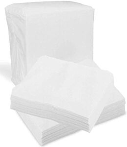 Disposable Dry Wipes, 100 Pack