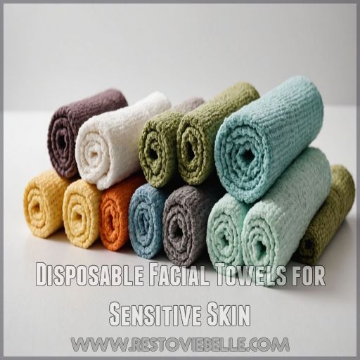 Disposable Facial Towels for Sensitive Skin