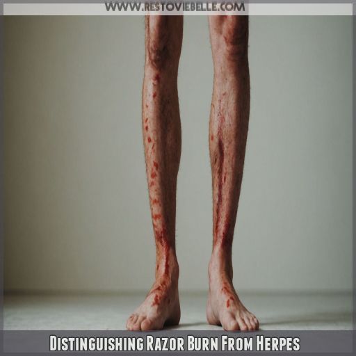 Distinguishing Razor Burn From Herpes