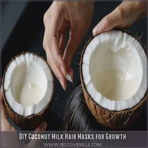 DIY Coconut Milk Hair Masks for Growth