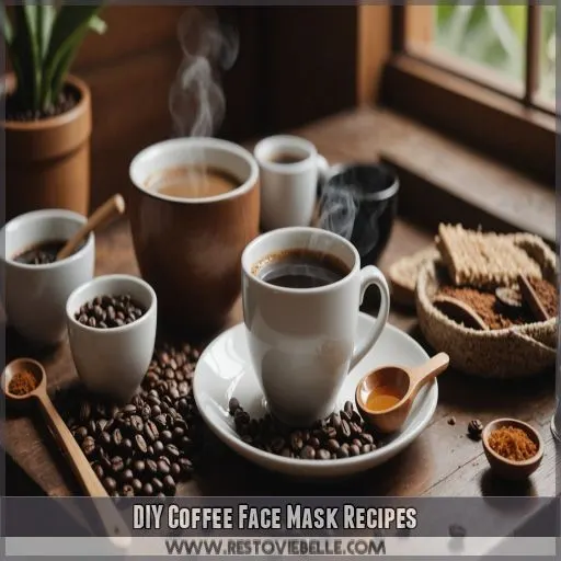 DIY Coffee Face Mask Recipes