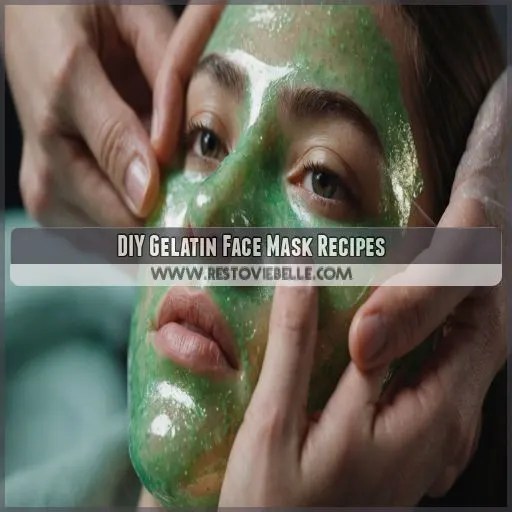 DIY Gelatin Face Mask Recipes