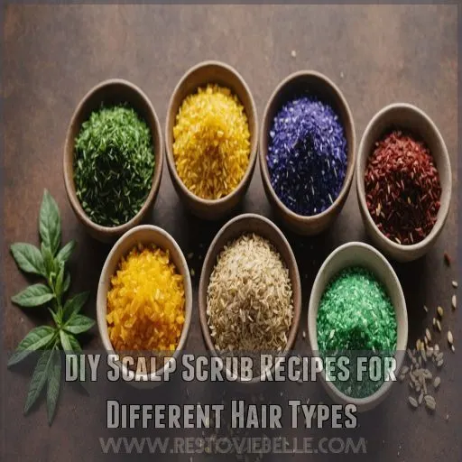 DIY Scalp Scrub Recipes for Different Hair Types