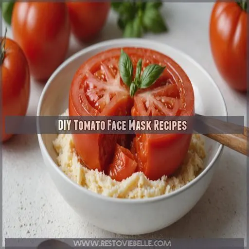 DIY Tomato Face Mask Recipes