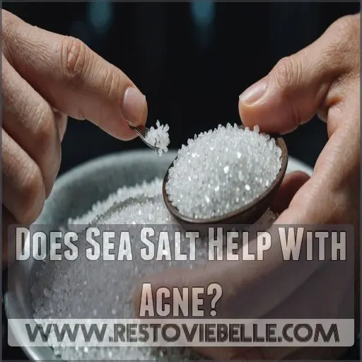 Does Sea Salt Help With Acne