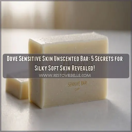 dove sensitive skin unscented bar