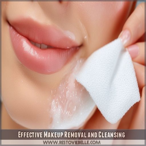 Effective Makeup Removal and Cleansing