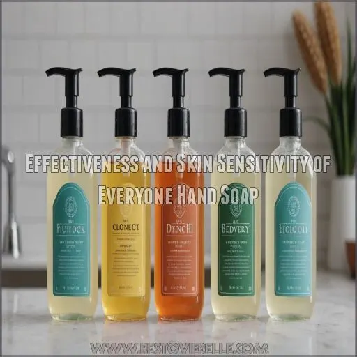 Effectiveness and Skin Sensitivity of Everyone Hand Soap