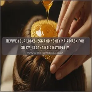 egg and honey hair mask