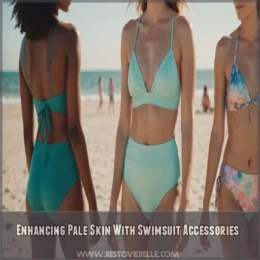 Enhancing Pale Skin With Swimsuit Accessories