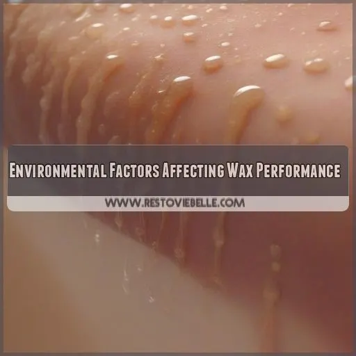 Environmental Factors Affecting Wax Performance