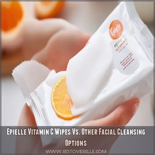 Epielle Vitamin C Wipes Vs. Other Facial Cleansing Options