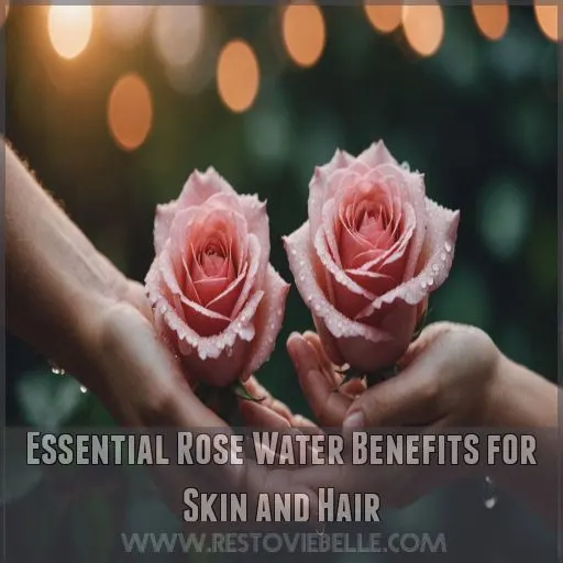 Essential Rose Water Benefits for Skin and Hair