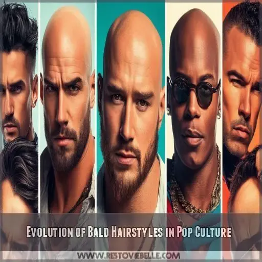 Evolution of Bald Hairstyles in Pop Culture